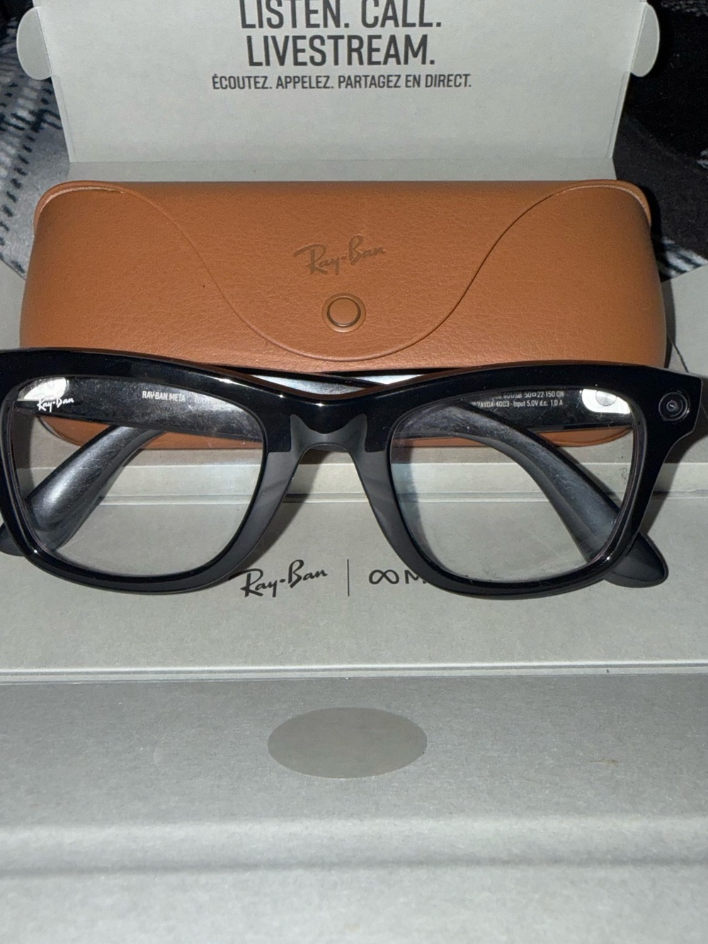 Ray-Ban Black Glasses